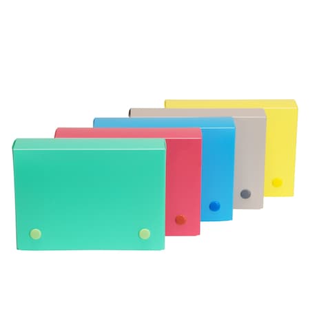 C-Line Products 4 x 6 Index Card Case, Assorted, 4PK Set of 10 PK, 40PK 58446-CT